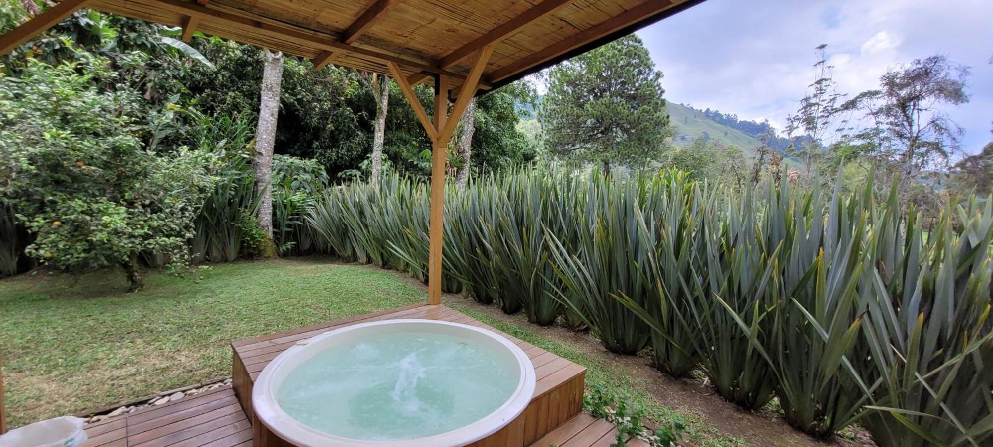 Exclusivo Cocora Con Jacuzzi Salento Quindio Villa Bagian luar foto