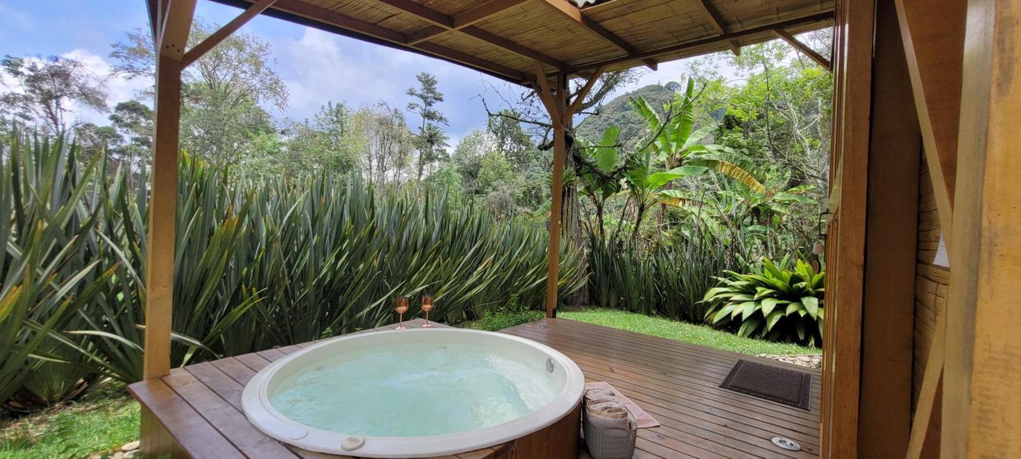 Exclusivo Cocora Con Jacuzzi Salento Quindio Villa Bagian luar foto
