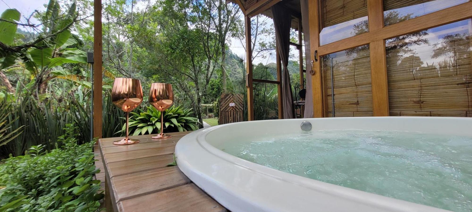 Exclusivo Cocora Con Jacuzzi Salento Quindio Villa Bagian luar foto