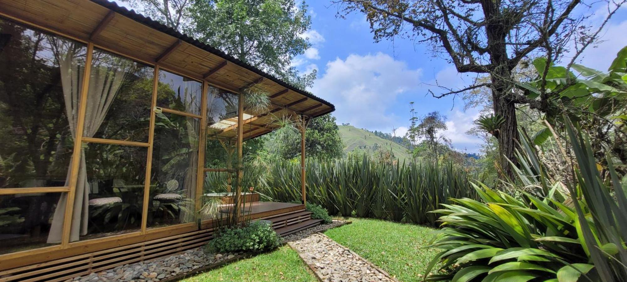 Exclusivo Cocora Con Jacuzzi Salento Quindio Villa Bagian luar foto