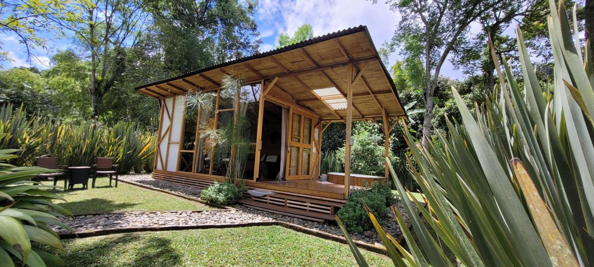 Exclusivo Cocora Con Jacuzzi Salento Quindio Villa Bagian luar foto